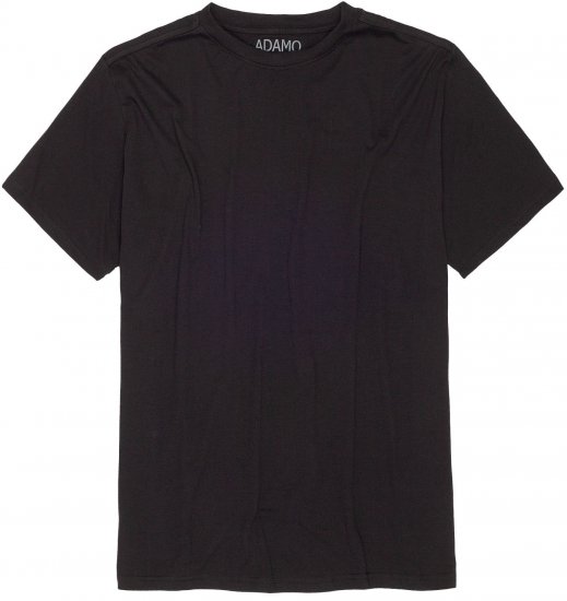 Adamo Kevin Regular fit T-shirt Black - T-skjorter - Store T-skjorter - 2XL-14XL