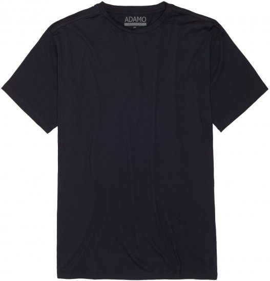 Adamo Kevin Regular fit T-shirt Navy - T-skjorter - Store T-skjorter - 2XL-14XL
