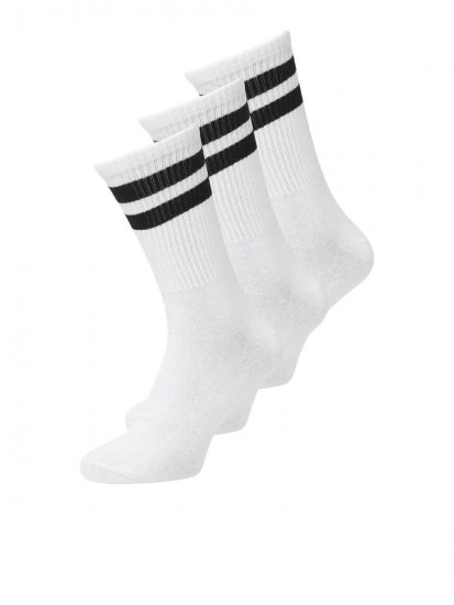 Jack & Jones Travis Tennissokker Hvit 3-pakning - Undertøy & badetøy - Undertøy store størrelser 