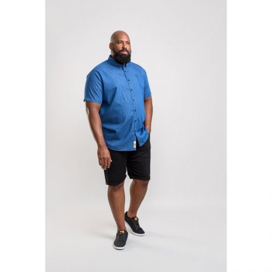 D555 Arnold Denim Shirt - Skjorter - Store skjorter - 2XL-8XL