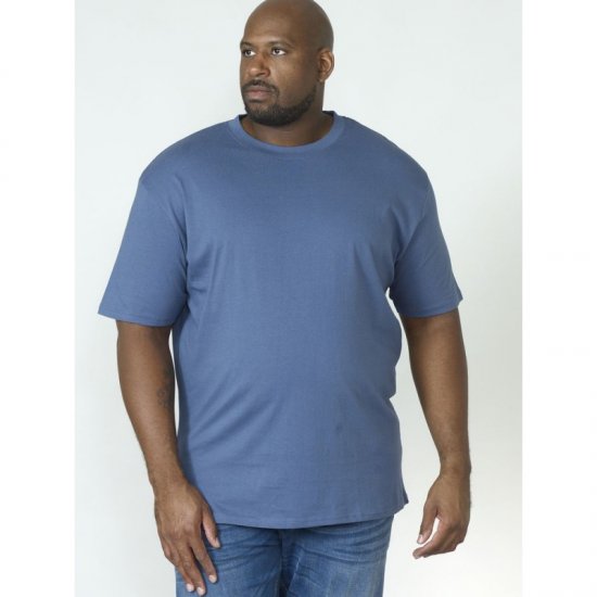 D555 Flyers Crew Neck T-skjorte Teal - T-skjorter - Store T-skjorter - 2XL-14XL