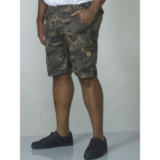 D555 Marty Camo Shorts Green - Shorts - Store shorts - W40-W60