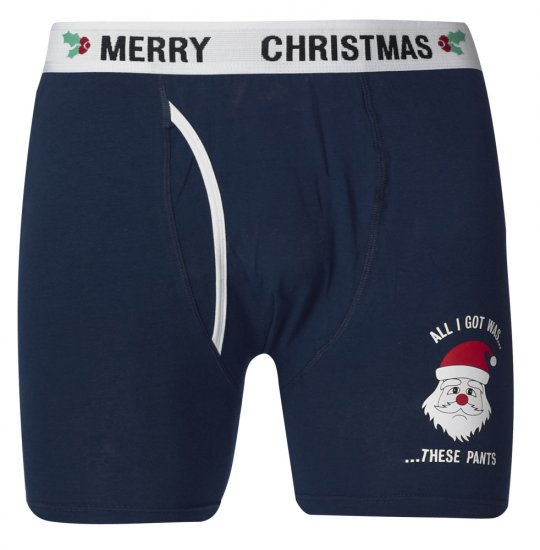 D555 Claus Christmas Boxers 2-pack - Undertøy & badetøy - Undertøy store størrelser