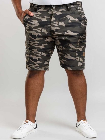 D555 Chadwick Shorts Green Camo - Shorts - Store shorts - W40-W60