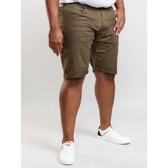 D555 Gilbert Stretch Shorts Khaki - Shorts - Store shorts - W40-W60