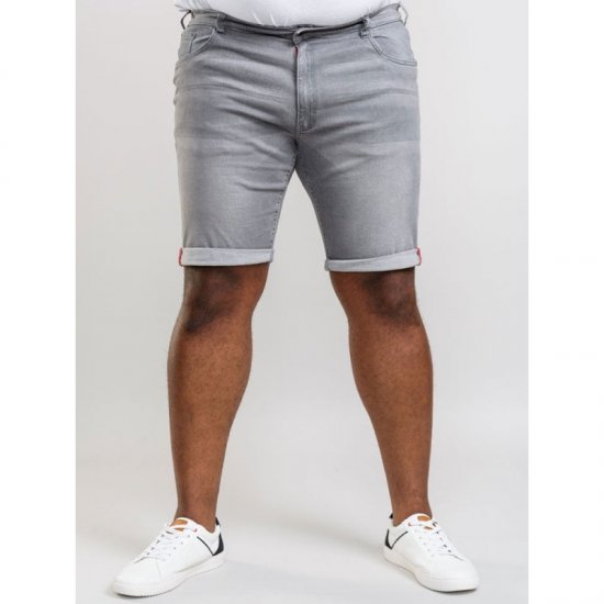 D555 Griffin Denim Shorts Grey - Shorts - Store shorts - W40-W60