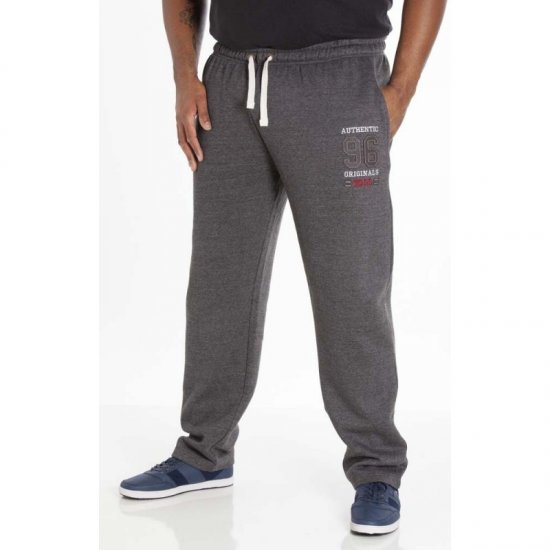 D555 Portland Sweatpants Charcoal - Sweatbukser og-shorts - Sweatbukser og Sweatshorts 2XL-12XL