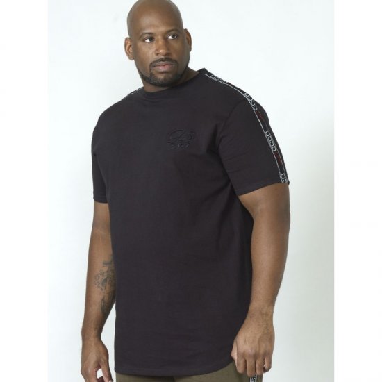 D555 Kambria Couture T-shirt Black - T-skjorter - Store T-skjorter - 2XL-14XL