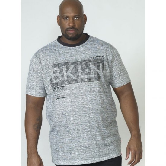 D555 NewYork Brooklyn T-shirt Black - T-skjorter - Store T-skjorter - 2XL-14XL