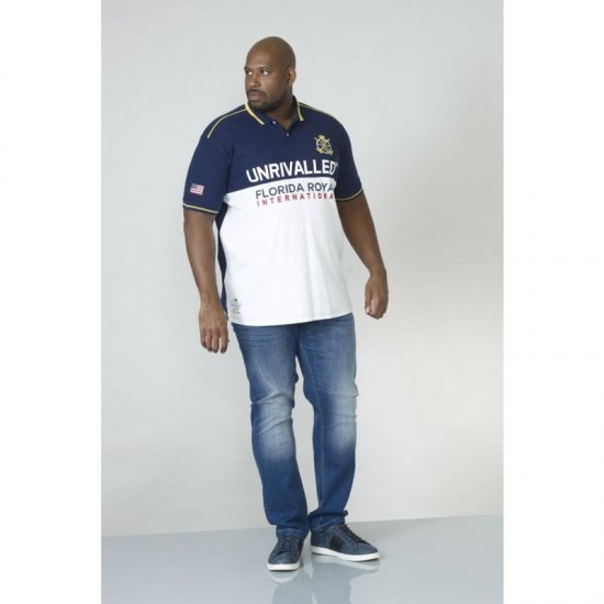 D555 Suffolk Polo Shirt - Polo- & piqueskjorter - Poloskjorte i store størrelser - 2XL-8XL