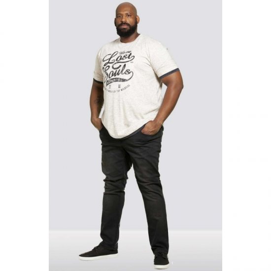 D555 Maiden T-shirt Off White - T-skjorter - Store T-skjorter - 2XL-14XL