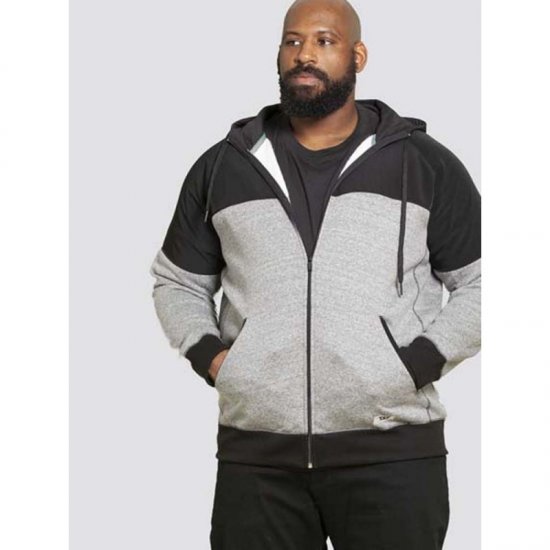 D555 Banbury Hoodie Black - Gensere og hettegensere - Store hettegensere - 2XL-14XL