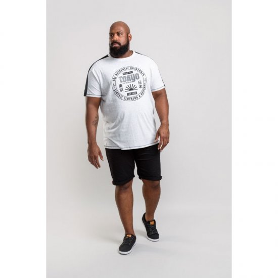 D555 Walton T-shirt White - T-skjorter - Store T-skjorter - 2XL-14XL