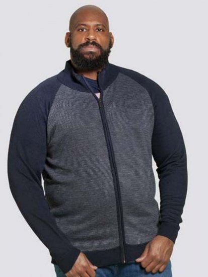 D555 Tanner Sweater Navy - Gensere og hettegensere - Store hettegensere - 2XL-14XL