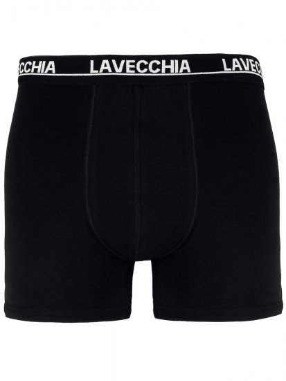 Lavecchia 1020 Boxershorts 3-pack Black/Charcoal/White - Undertøy & badetøy - Undertøy store størrelser 