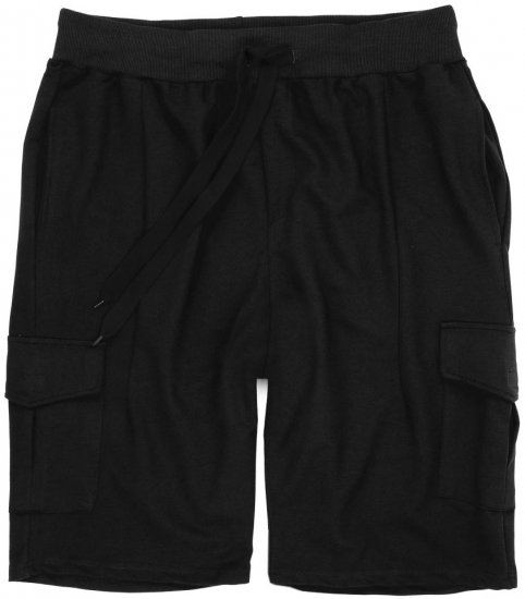 Lavecchia 2011 Cargo-pocket Sweatshorts Black - Sweatbukser og-shorts - Sweatbukser og Sweatshorts 2XL-12XL