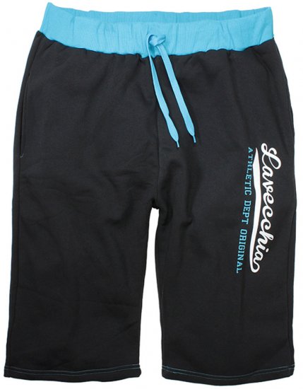 Lavecchia 2017 Sweatshorts Black/Turquoise - Sweatbukser og-shorts - Sweatbukser og Sweatshorts 2XL-12XL