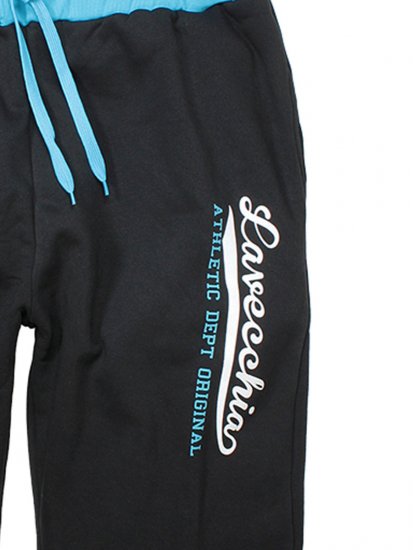 Lavecchia 2017 Sweatshorts Black/Turquoise - Sweatbukser og-shorts - Sweatbukser og Sweatshorts 2XL-12XL