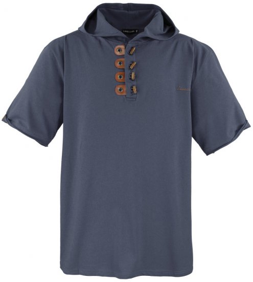 Lavecchia 609 T-shirt with Hoodie Dark Grey - T-skjorter - Store T-skjorter - 2XL-14XL