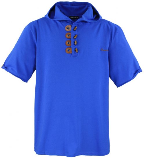 Lavecchia 609 T-shirt with Hoodie Royal Blue - T-skjorter - Store T-skjorter - 2XL-14XL