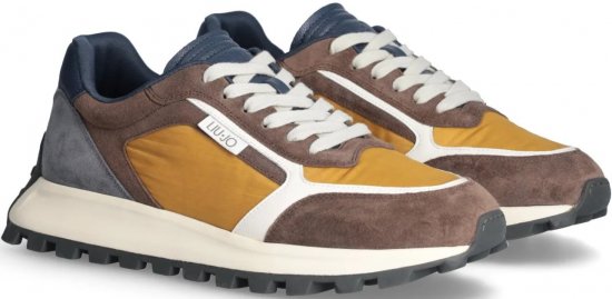 Liu Jo Running 02 Sneakers Brown/Blue/Tan - Herresko 40-52 - 