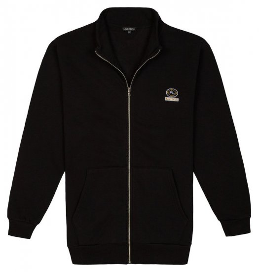 Lavecchia 2027 Sweatshirt med glidelås Svart - Gensere og hettegensere - Store hettegensere - 2XL-14XL