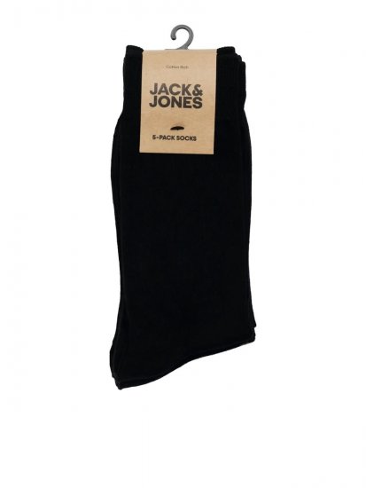 Jack & Jones Basic Bambussokker Svart 3-pakning - Undertøy & badetøy - Undertøy store størrelser 