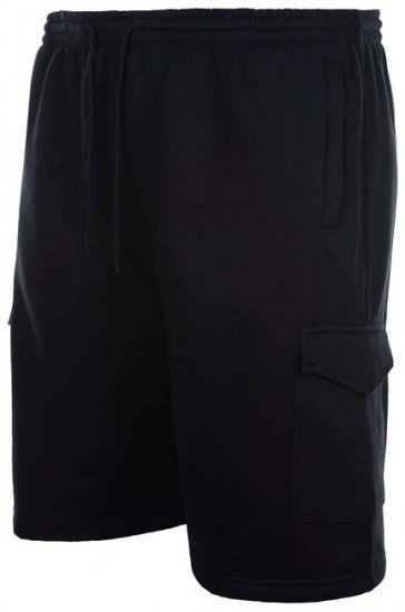 Espionage LW051 cargo sweatshorts svart - Sweatbukser og-shorts - Sweatbukser og Sweatshorts 2XL-12XL