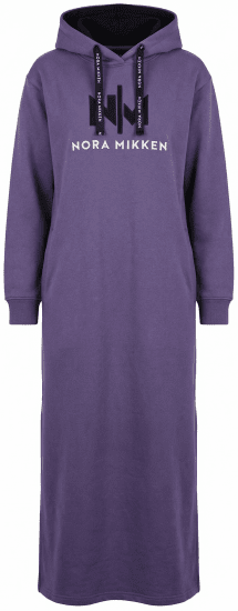 Nora Mikken MARI Maxi Hoodie Dress Purple - Gensere og hettegensere - Gensere og hettegensere til dame