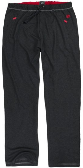 Adamo Markus Sweatpants with draw-cord Charcoal - Sweatbukser og-shorts - Sweatbukser og Sweatshorts 2XL-12XL