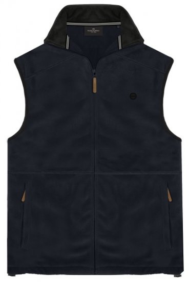 Double Outfitters MFT-7089 Sleeveless Fleece Vest Navy - Jakker - Store jakker - 2XL-12XL
