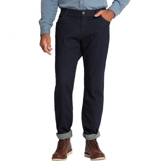 JP1880 Jeans Regular Fit 5-Pocket Dark Blue Denim - Jeans og bukser - Store Bukser og Store Jeans