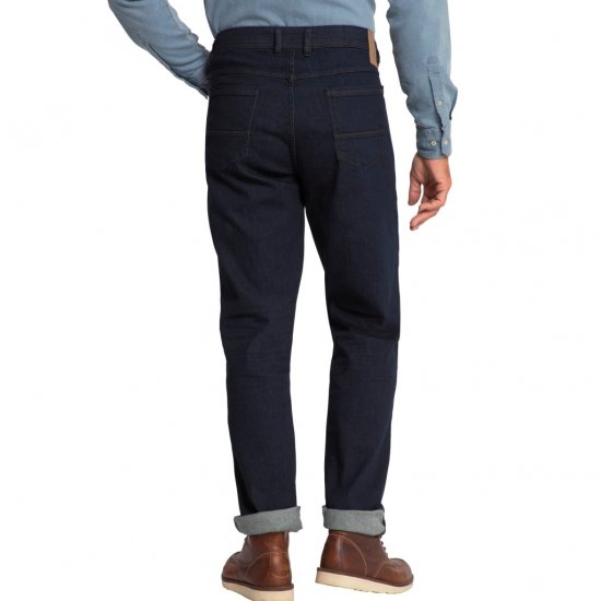 JP1880 Jeans Regular Fit 5-Pocket Dark Blue Denim - Jeans og bukser - Store Bukser og Store Jeans