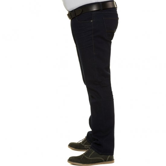 JP1880 Jeans Regular Fit 5-Pocket Dark Blue Denim - Jeans og bukser - Store Bukser og Store Jeans