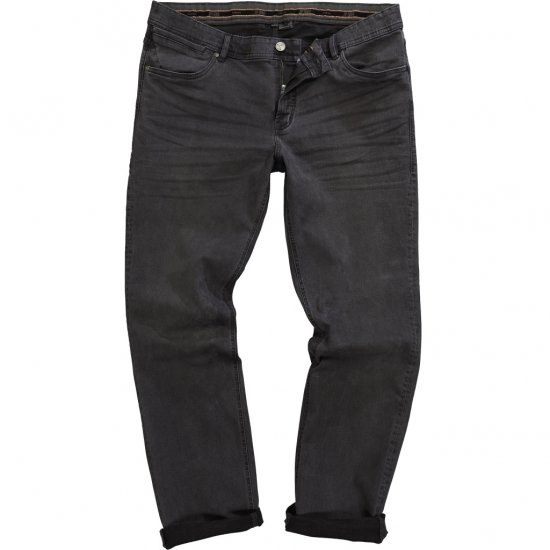JP1880 Jeans Regular Fit 5-Pocket Gray Denim - Jeans og bukser - Store Bukser og Store Jeans
