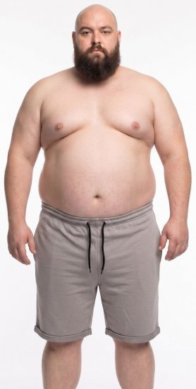 20 Nodi Bora Joggeshorts Grå - Sweatbukser og-shorts - Sweatbukser og Sweatshorts 2XL-12XL