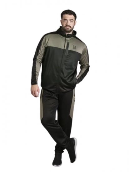 D555 Southport Hettegenser med glidelås Svart - Gensere og hettegensere - Store hettegensere - 2XL-14XL