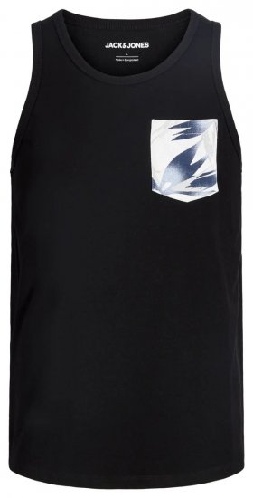 Jack & Jones Honolulu Pocket Tanktop Black - T-skjorter - Store T-skjorter - 2XL-14XL