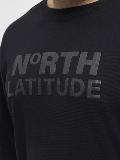 North Latitude 53123 Collegegenser med logo Svart - Gensere og hettegensere - Store hettegensere - 2XL-14XL