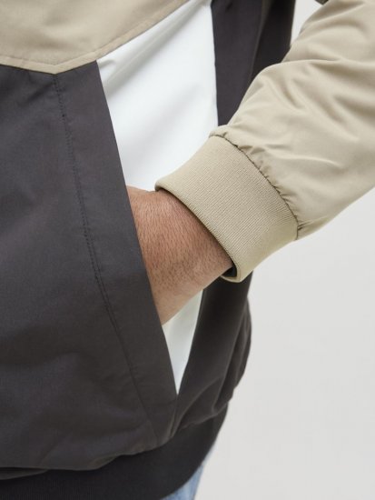 Jack & Jones Rush Bomber Hoodie Grey - Jakker - Store jakker - 2XL-12XL