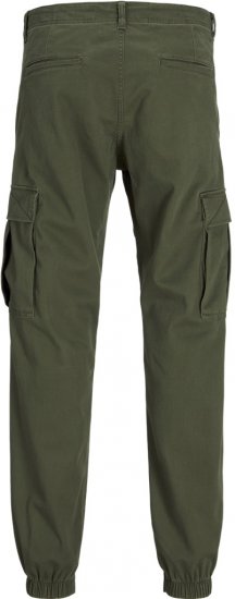 Jack & Jones Jonnie Cuffed Cargo Pants Green - Jeans og bukser - Store Bukser og Store Jeans
