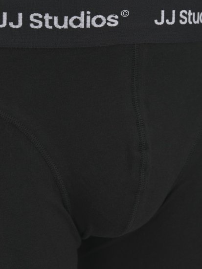 Jack & Jones Soho Solid Trunks 3-Pack Black - Undertøy & badetøy - Undertøy store størrelser 
