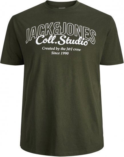 Jack & Jones Makoto T-shirt Green - T-skjorter - Store T-skjorter - 2XL-14XL