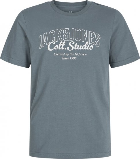 Jack & Jones Makoto T-shirt Grey - T-skjorter - Store T-skjorter - 2XL-14XL