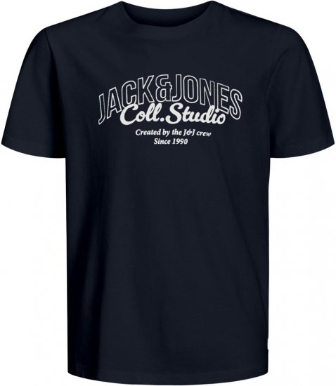 Jack & Jones Makoto T-shirt Blue - T-skjorter - Store T-skjorter - 2XL-14XL