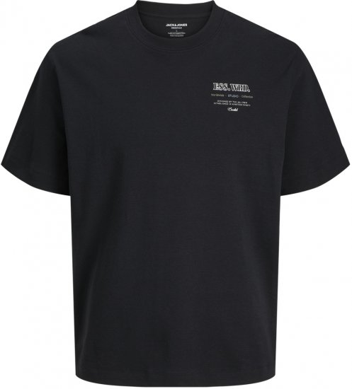 Jack & Jones Urban Edge Studio T-shirt Black - T-skjorter - Store T-skjorter - 2XL-14XL
