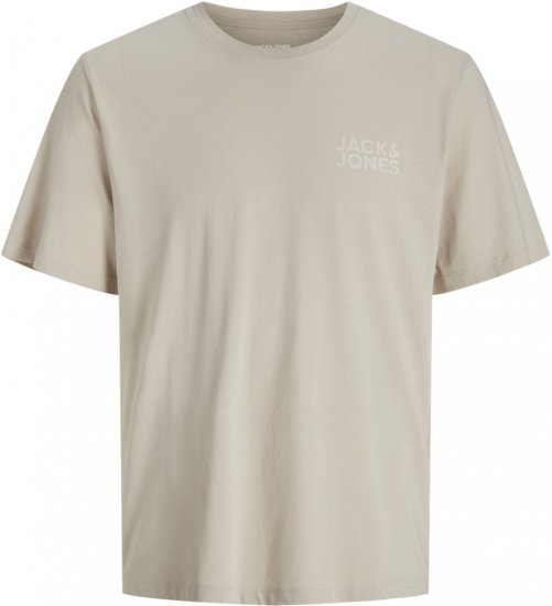 Jack & Jones CORP Logo T-shirt Grey - T-skjorter - Store T-skjorter - 2XL-14XL