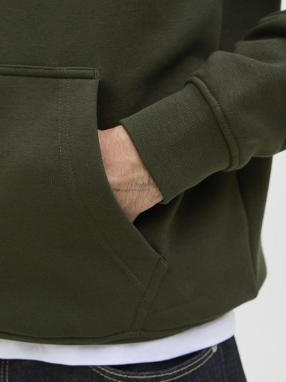 Jack & Jones Soho Hoodie Green - Gensere og hettegensere - Store hettegensere - 2XL-14XL