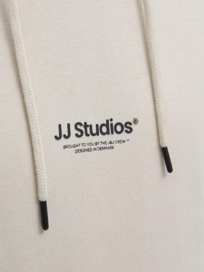 Jack & Jones Soho Hoodie Grey - Gensere og hettegensere - Store hettegensere - 2XL-14XL