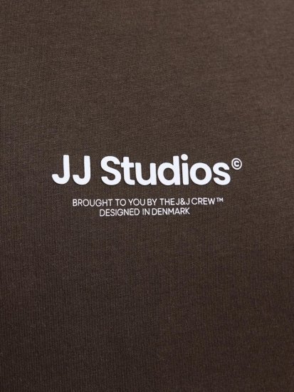 Jack & Jones Soho T-Shirt Brown - T-skjorter - Store T-skjorter - 2XL-14XL